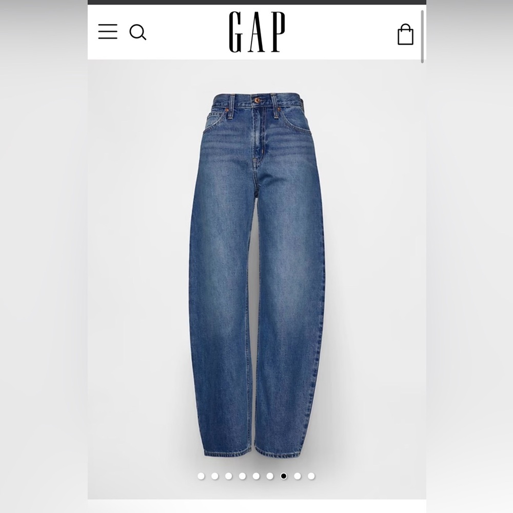 GAP Barrel High Rise - Picture 2 of 7